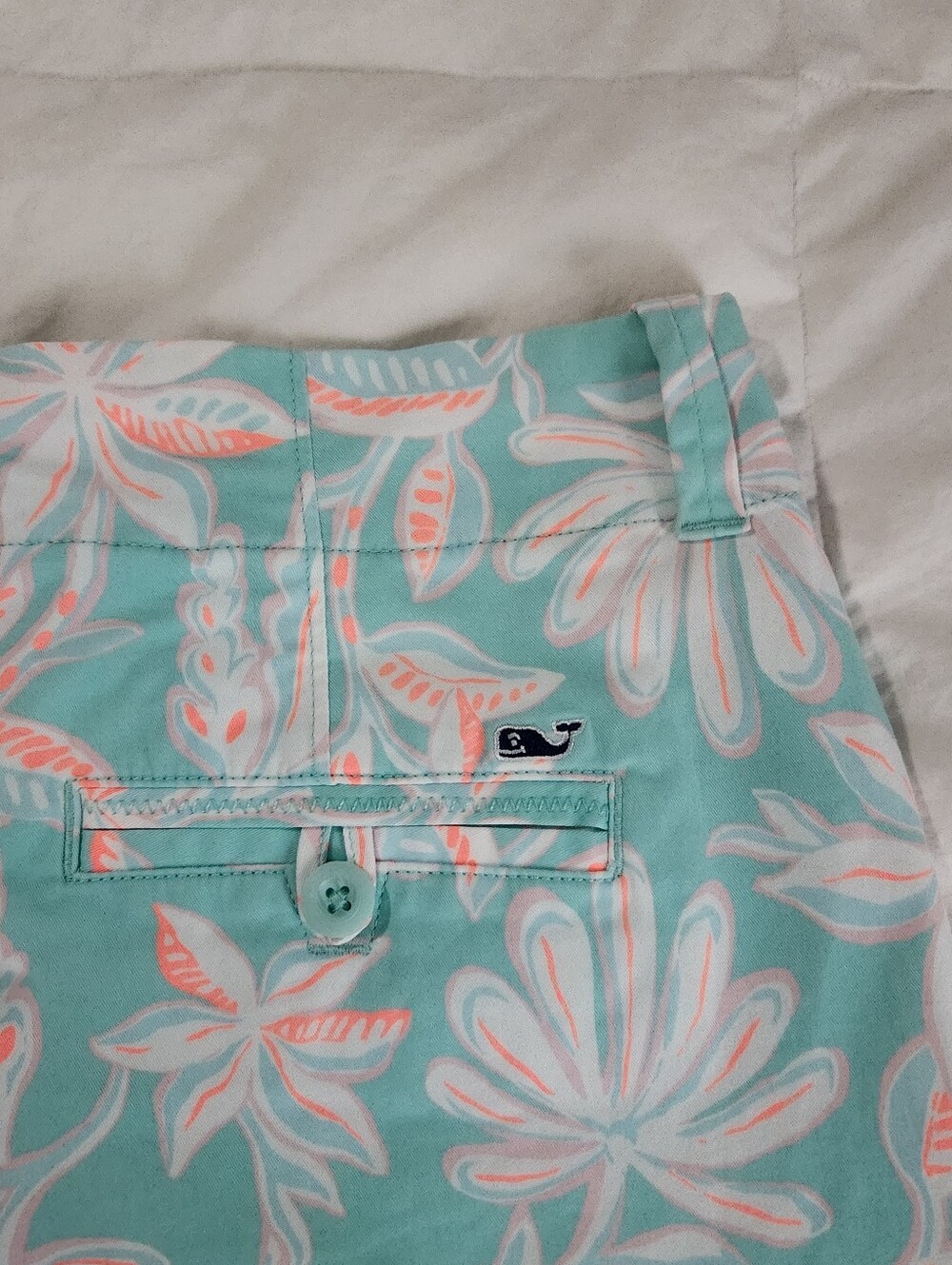 VINEYARD VINES Every Day Shorts Cay Floral Island Size 8 new with tags - Picture 8 of 12